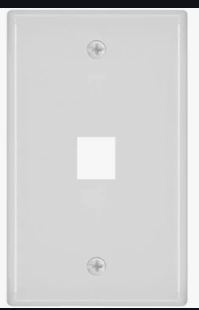 Monoprice Wall Plate for Keystone