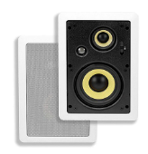 Kevlar 3-Way High Power In-Wall Speaker (Pair)